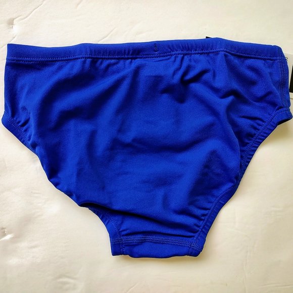 Adidas Performance Men's Blue InfiniteX+ Solid Swim Brief AMX8621 Sizes 28 to 36 - Picture 3 of 8